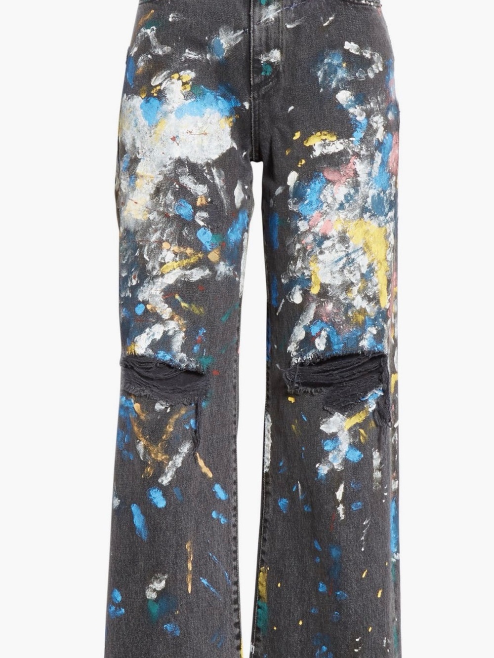 Simon Miller paint splatter jeans 27